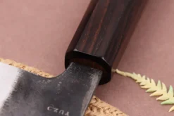 Couteau nakiri 16,5cm japonais artisanal Yuzo Shinju BS2