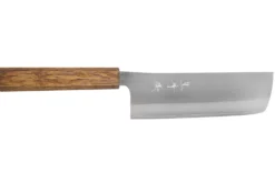 Couteau nakiri 16,5cm japonais artisanal Yu Kurosaki Gekko San Maï