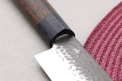 Couteau nakiri 13cm japonais Shizu Hamono Gen VG10 damas