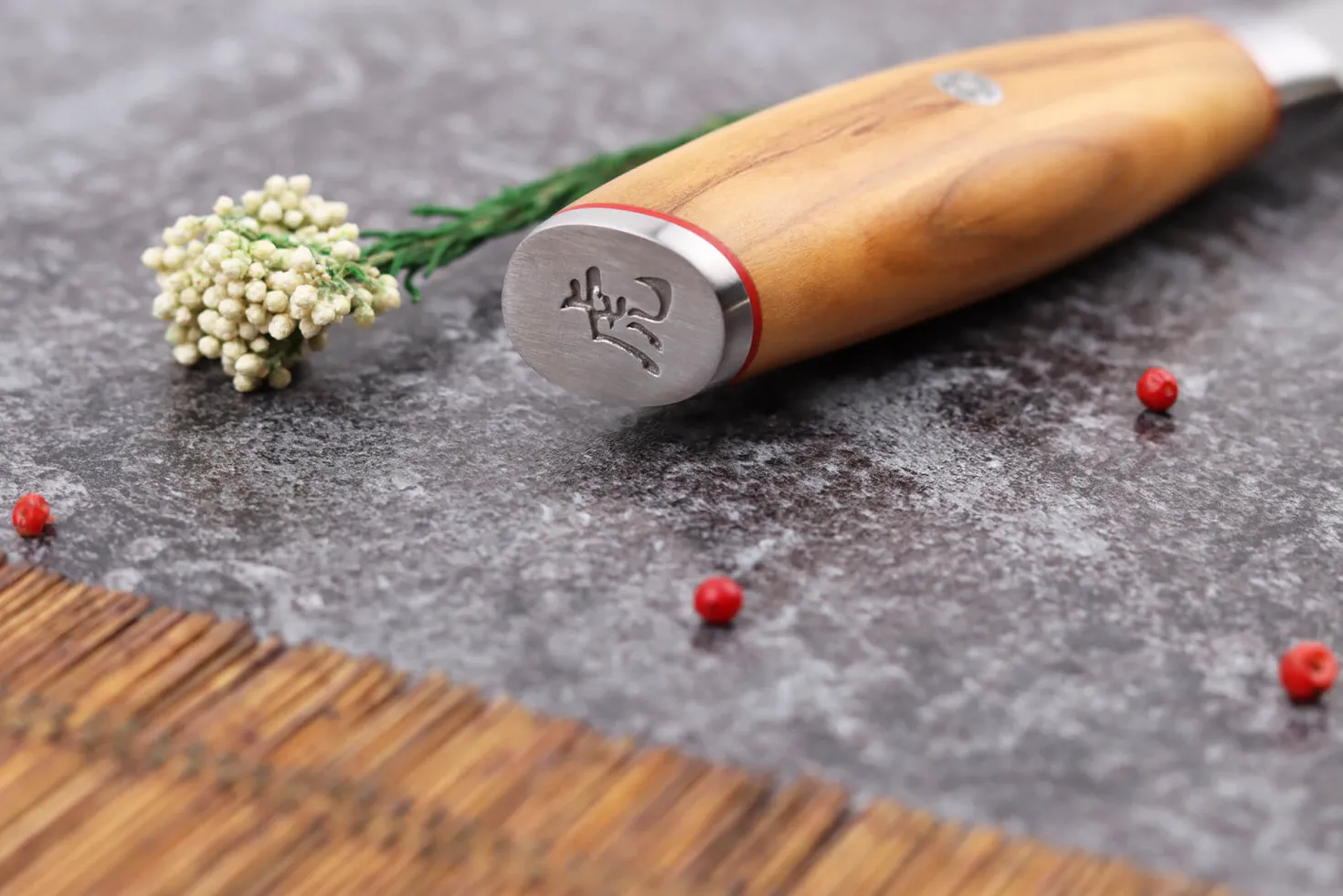 Couteau nakiri 17cm Wusaki Fujiko 10CR damas