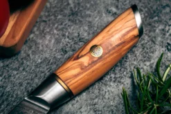 Couteau nakiri Fukito Olive Damas 14Cr 17cm