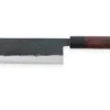 Couteau nakiri japonais artisanal Nishida Shirogami 17cm