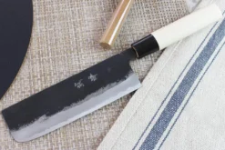 Couteau nakiri japonais artisanal Murata 16.5cm Aogami 1