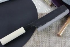 Couteau nakiri japonais artisanal Murata 16.5cm Aogami 1