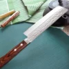 Couteau nakiri japonais artisanal Masutani 16.5cm martelé