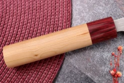 Couteau nakiri japonais artisanal Tsunehisa Aogami Super martelé 16,5cm
