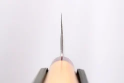 Couteau nakiri japonais artisanal Tsunehisa Aogami Super martelé 16,5cm
