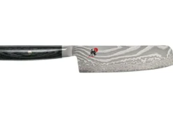 Couteau Nakiri japonais Miyabi 5000FCD lame 17cm damas 48 couches manche pakkawood