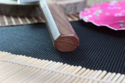 Couteau nakiri japonais Tsunehisa SLD Damas bois de rose 16,5cm