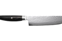 Couteau nakiri japonais Yaxell Ketu lame 16,5cm manche en Pakkawood