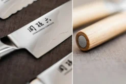 Couteau Nakiri Kai Seki Magoroku Composite lame 16,5cm