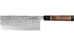 Couteau nakiri Sayuto Desert Damas martelé 17cm