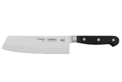 Couteau Nakiri Tramontina Century lame forgée 18cm manche polycarbonate noir