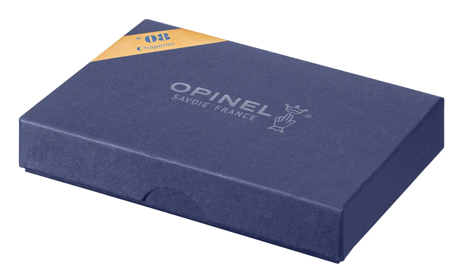 Couteau Opinel Chaperon n°8 lame 8,5cm manche 4 bois rares + coffret