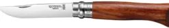 Couteau Opinel de luxe N°08 manche en padouk et lame inox