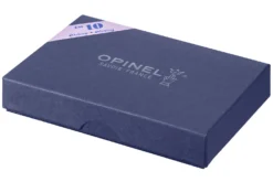 Couteau Opinel Effilé n°10 lame 10cm manche en ébène + coffret