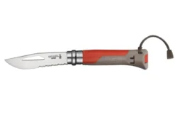 Couteau Opinel Multifonctions Outdoor n°08 lame 8,5cm manche bimatière