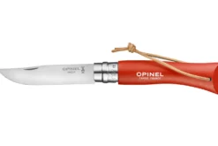 Couteau Opinel N°07 Baroudeur lame 8cm manche orange