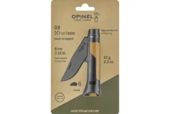 Couteau Opinel N°08 Horizon moutarde & noir