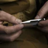 Couteau Opinel Néo7 Alpine brun noir