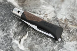Couteau Opinel Néo7 Alpine brun noir