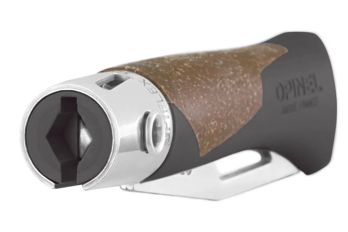 Couteau Opinel Néo7 Alpine brun noir
