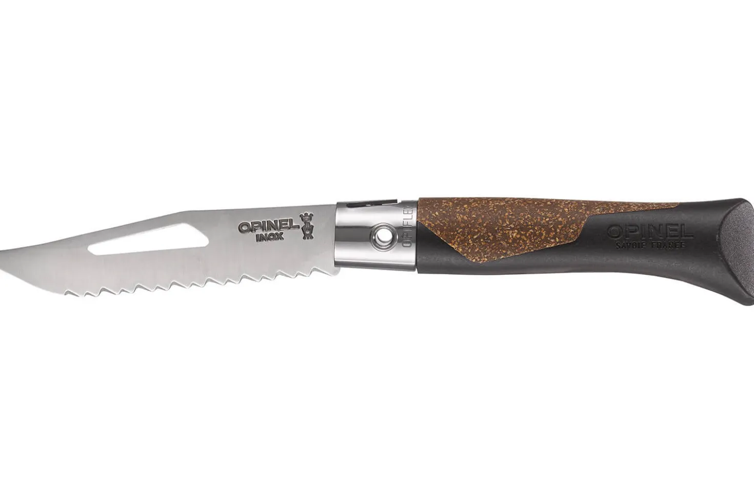 Couteau Opinel Néo7 Alpine brun noir