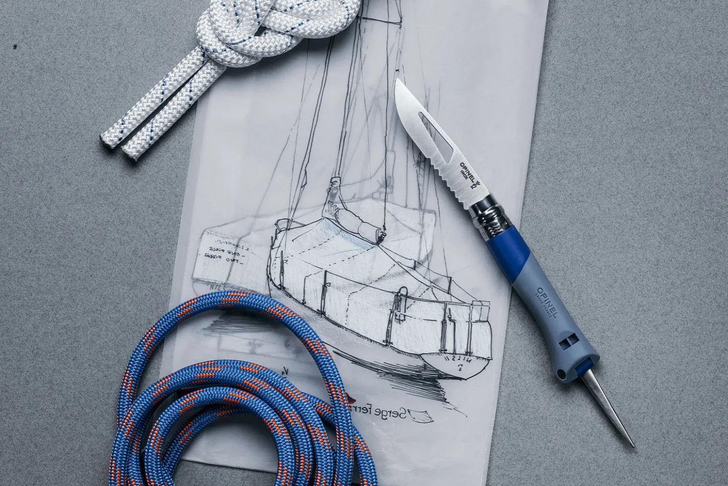 Couteau Opinel N°09 Océan bleu