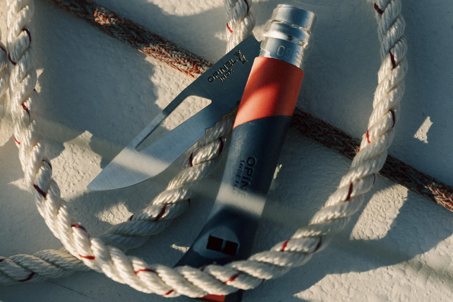Couteau Opinel N°09 Océan rouge