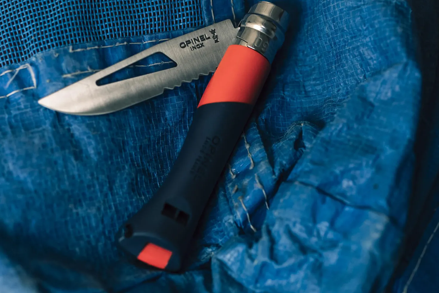 Couteau Opinel N°09 Océan rouge