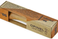 Couteau Opinel Tradition Luxe N°6 lame 7cm manche en bois d'olivier