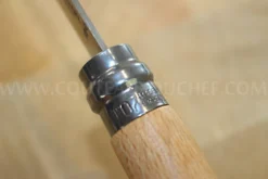 Couteau opinel traditionnel n°7 lame 8cm virole tournante manche en hêtre