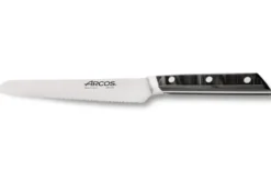 Couteau à pain Arcos Eclipse lame dentée 20cm manche acrylique noir nacré