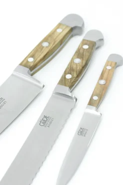 Couteau à pain 21cm forgé Alpha Olive Güde