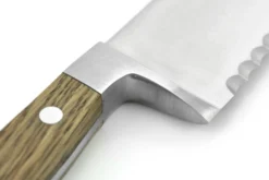 Couteau à pain Güde Alpha Chêne 21cm en acier forgé