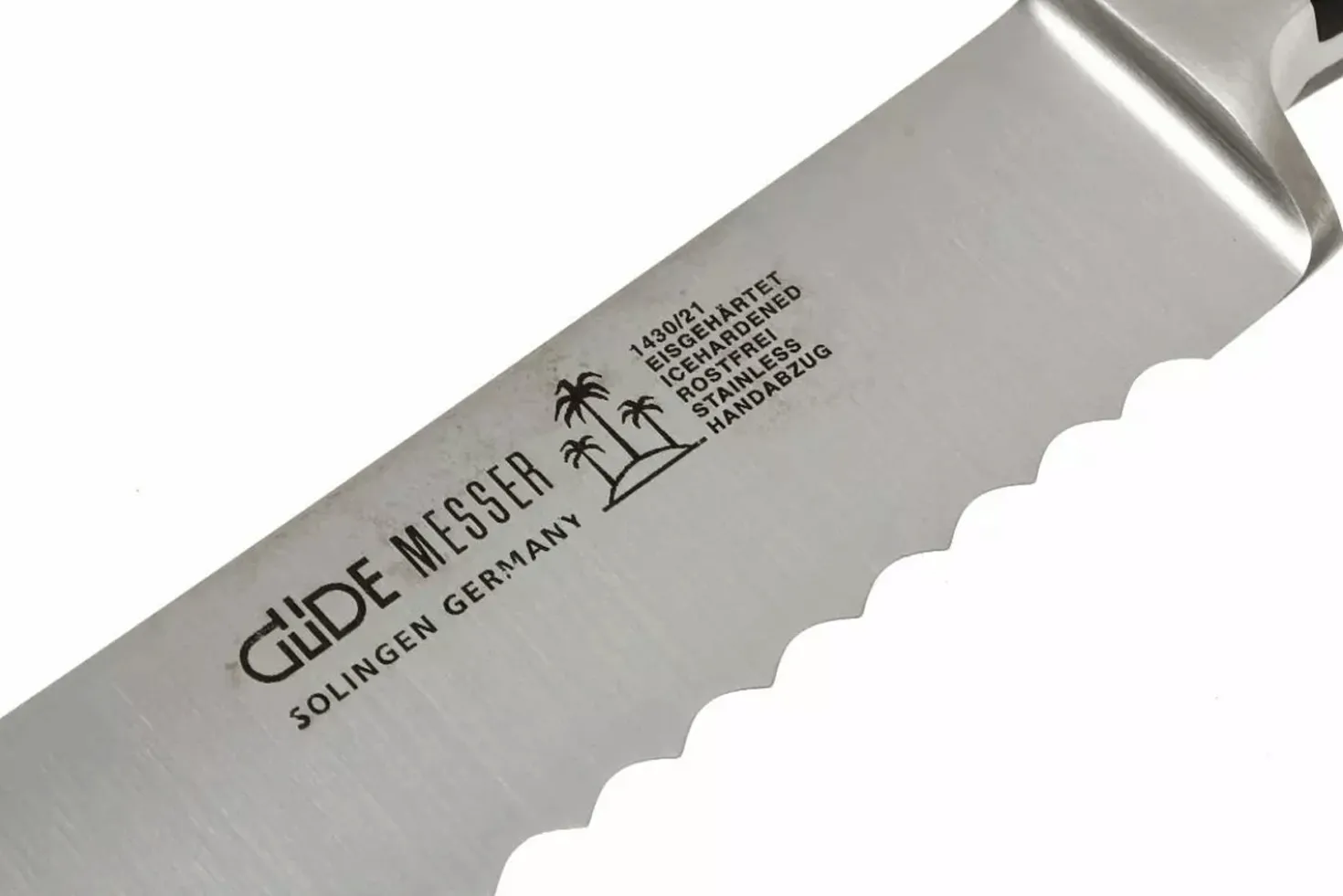 Couteau à pain Güde Alpha 21cm en acier forgé