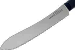 Couteau à pain Intempora Opinel n°216 lame 21cm manche bleu marine