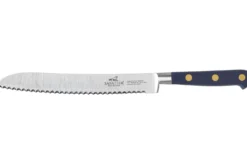 Couteau à pain Sabatier Idéal Bleu Abysse 100% forgé lame 20cm
