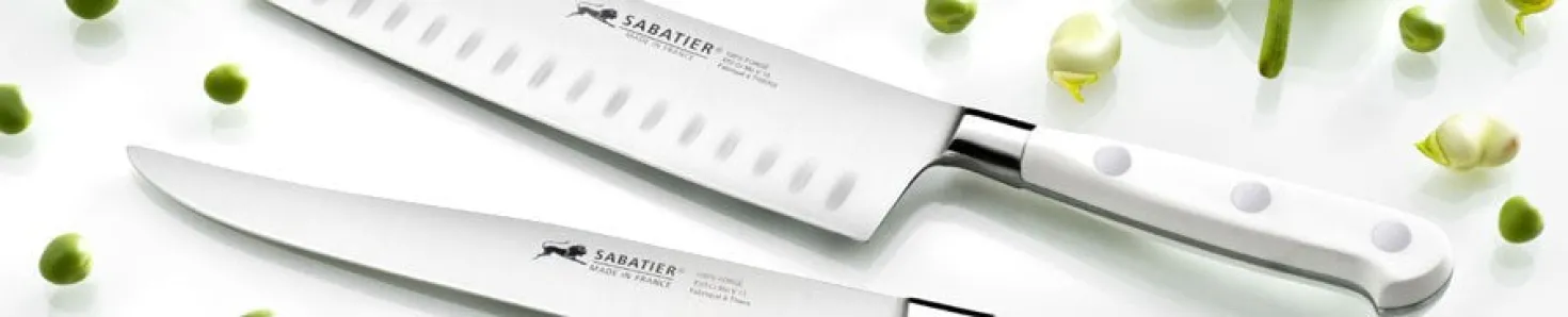 Couteau à pain Sabatier Toque blanche 100% forgé 20cm