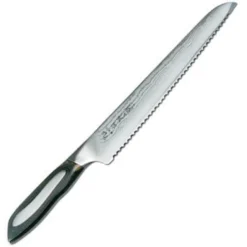 Couteau à pain TOJIRO Flash lame damas 24 cm