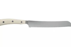 Couteau à pain Wüsthof Classic Ikon blanc forgé 20cm