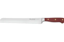 Couteau à pain Wusthof Classic Colour Tasty Sumac forgé lame micro-dentelée 23cm