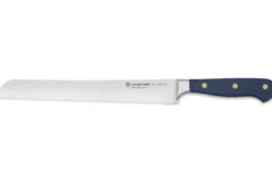 Couteau à pain Wusthof Classic Colour Wild Blueberry forgé lame micro-dentelée 23cm