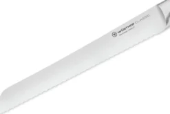 Couteau à pain Wusthof Classic Colour Pink Himalayan Salt forgé lame micro-dentelée 23cm