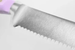 Couteau à pain Wusthof Classic Colour Purple Yam forgé lame micro-dentelée 23cm