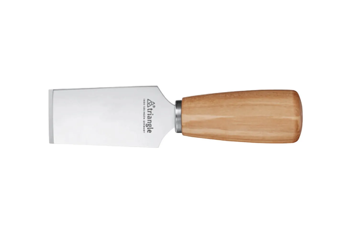 Couteau à parmesan droit Triangle manche en prunier