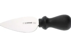 Couteau à parmesan Giesser lame 11cm manche noir arrondi