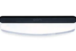 Couteau à pizza demi-lune Ooni lame 35cm en acier inoxydable