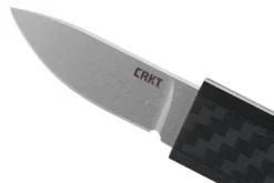 Couteau plat CRKT SCRIBE 2425 manche nylon renforcé avec fibre de verre avec capuchon