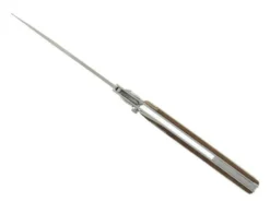 Couteau pliant Actilam S4 lame forgée manche acier/bois ipé 11cm